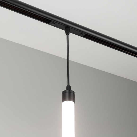Трековый магнитный светильник Arlight MAG-ORIENT-TUBE-HANG-L500-7W Day4000 (BK, 360 deg, 48V) 041595