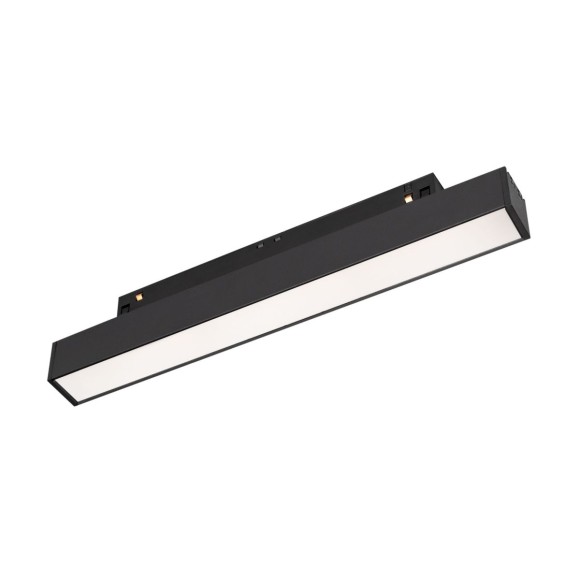 Трековый магнитный светильник Arlight MAG-ORIENT-FLAT-L235-8W Warm2700 (BK, 100 deg, 48V) 049990