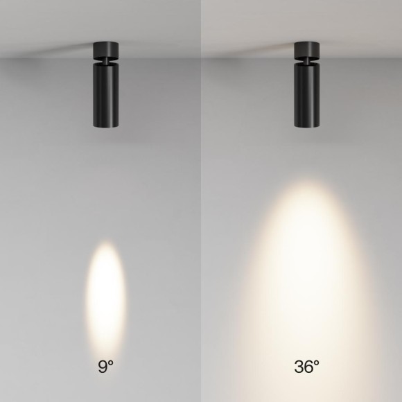 Спот Maytoni Technical Focus Led C055CL-L12W3K-SS-B