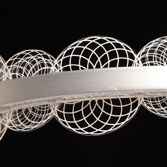 Подвесная люстра с пультом управления De Markt Платлинг 661019001