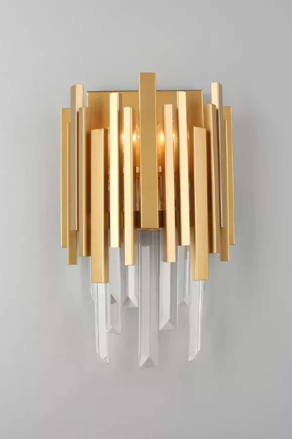 Бра Omnilux OML-72801-02, Матовое золото, Золото, Металл, крупный план Бра Omnilux OML-72801-02, Матовое золото, Золото, Металл, крупный план