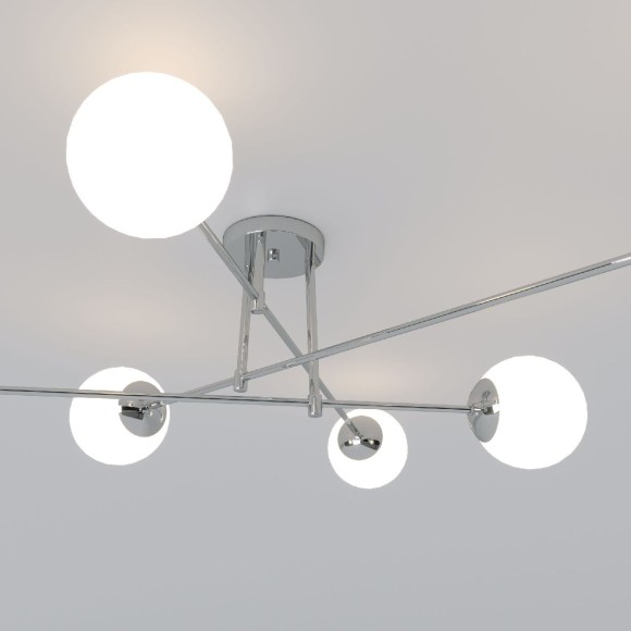 Потолочная люстра Eurosvet Netz 30181/6 хром a062216