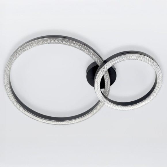 Потолочный светильник Эра Модерн Bloom CLL-1-78W 3K-6K RC BK