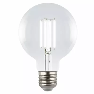 Лампа светодиодная филаментная Uniel LED-G95-5W/4000K/E27/CL GLY01TR UL-00011943
