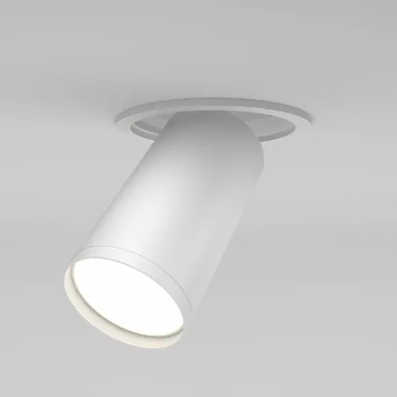 Встраиваемый спот Maytoni Technical Focus S C048CL-U-1W, Белый, Алюминий, Современный стиль, вид снизу Встраиваемый спот Maytoni Technical Focus S C048CL-U-1W, Белый, Алюминий, Современный стиль, вид снизу