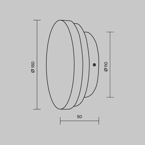 Настенный светильник Maytoni Basic Texture MOD461WL-L5BGK