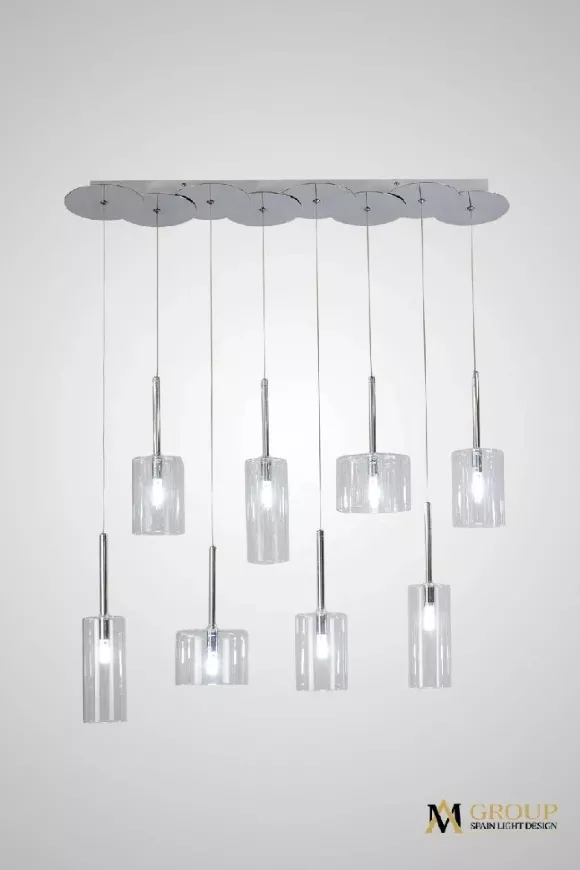 Каскадная люстра AM Group AM355-8CLEAR Каскадная люстра AM Group AM355-8CLEAR