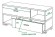 Тумба комбинированная Домино СБ-40/2 MER_SB-40_2_V