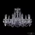 Подвесная люстра Bohemia Ivele Crystal 1402/10/240 Ni Leafs
