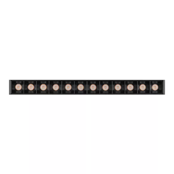 Трековый светильник Arlight Mag-Flex-Laser-L235-8W Warm3000 036318, Черный, Теплый белый, Металл, светодиодный модуль