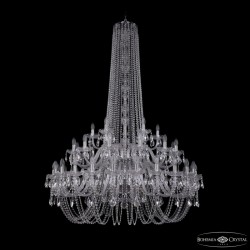 Подвесная люстра Bohemia Ivele Crystal 1402/24+12+6/460/h-176/2d Ni