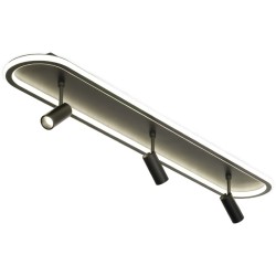 Светодиодный спот Lussole Harris LSP-7284, LED, 65W, черный