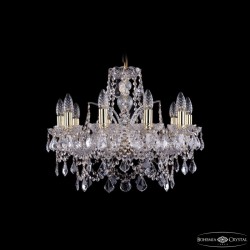 Подвесная люстра Bohemia Ivele Crystal 1411/10/195 G Leafs