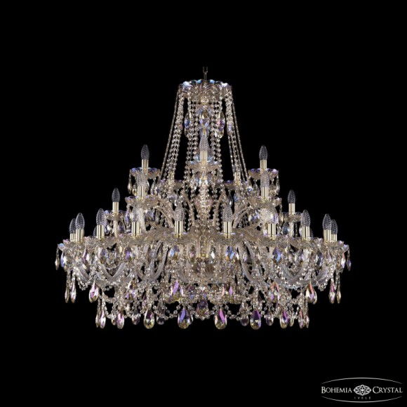 Подвесная люстра Bohemia Ivele Crystal 1411/20+5+5/400 G M801