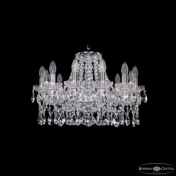 Подвесная люстра Bohemia Ivele Crystal 1413/12/200 Ni