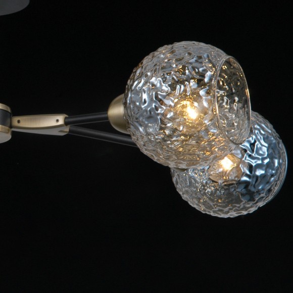 Люстра на штанге Illumico IL0253-4CSQ-79 BK AB