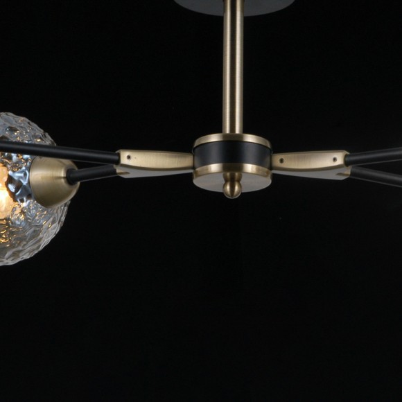 Люстра на штанге Illumico IL0253-4CSQ-79 BK AB