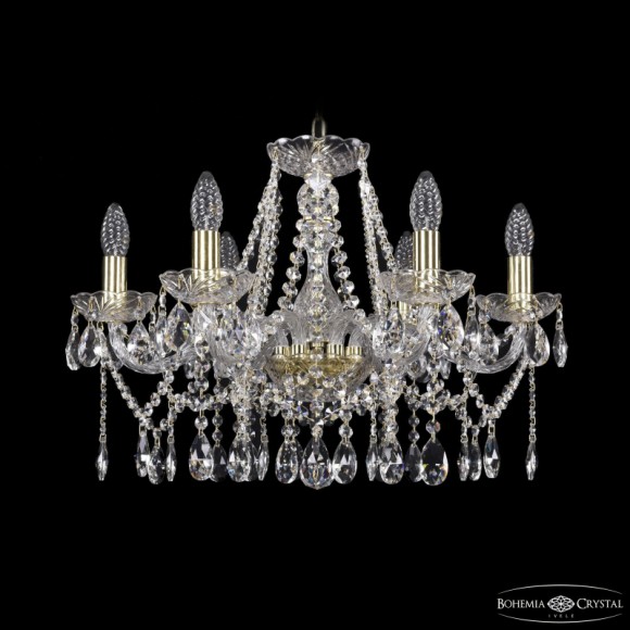 Подвесная люстра Bohemia Ivele Crystal 1413/6/200 G