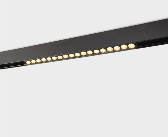 Трековый магнитный светильник Italline Atom IT012-5022 black 3000K