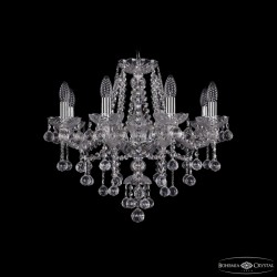 Подвесная люстра Bohemia Ivele Crystal 1415/8/200 Ni Balls