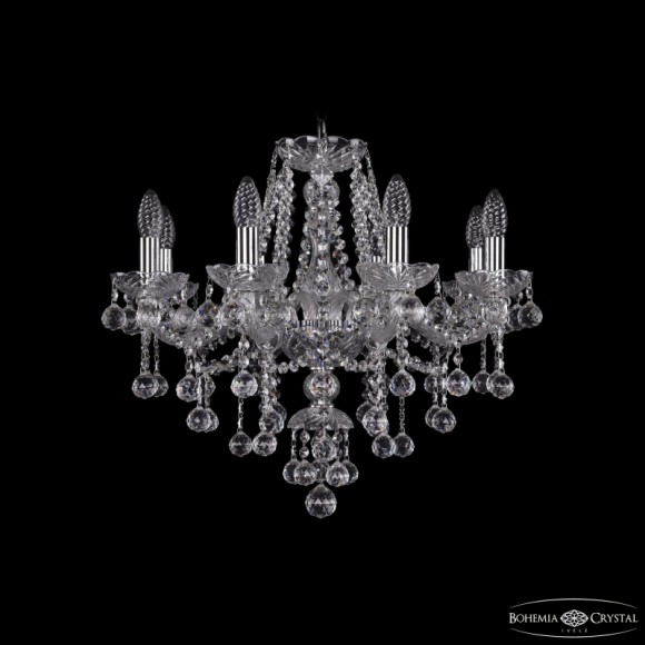 Подвесная люстра Bohemia Ivele Crystal 1415/8/200 Ni Balls