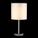 Настольная лампа Crystal Lux Sergio LG1 Nickel