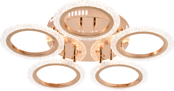 Потолочная светодиодная люстра с пультом управления Rivoli Evlalia Б0068423