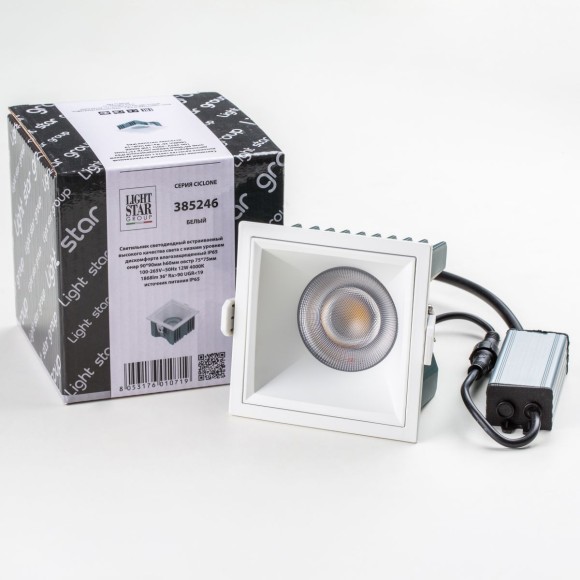 Встраиваемый светильник Lightstar Ciclone 385246