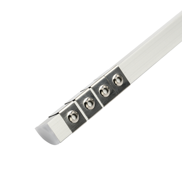 Профиль алюминиевый угловой накладной Wolta WAP-S-16/16/2000-A