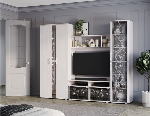 Шкаф-витрина Флоренция BTS_00-00164531