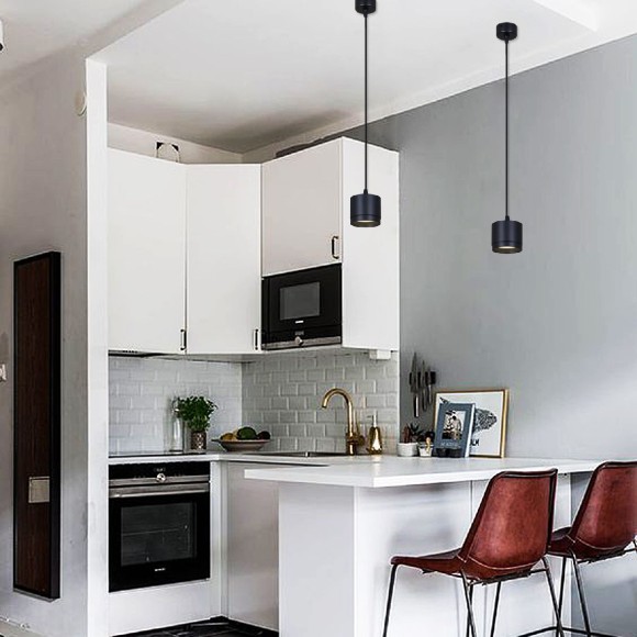 Подвесной светильник Reluce 53007-0.9-001LD GX53 BK