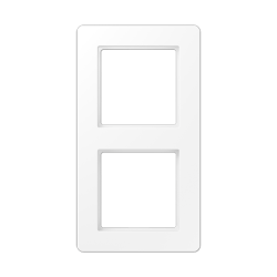 Рамка двухместная Jung AF582BFWWM