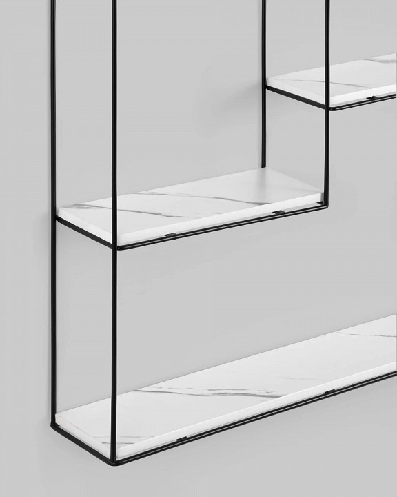 Полка навесная Square SGR_FDC9684-bl-wm