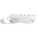 Сетевой фильтр 3-местный с/з и 2 USB-A+2 Type-C 3 Stekker Nova HM21-31-03 50100, дополнительный ракурс