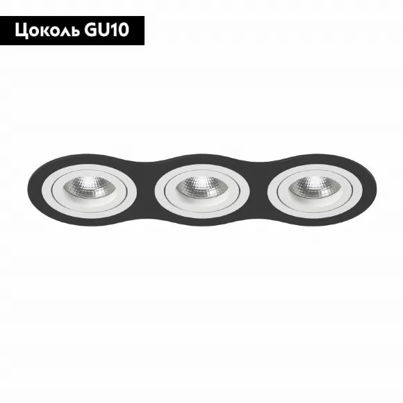 Встраиваемый светильник Lightstar INTERO 16 i637060606 (217637+217606+217606+217606) Встраиваемый светильник Lightstar INTERO 16 i637060606 (217637+217606+217606+217606)