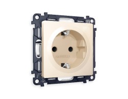 Комплект механизма розетки с/з со шторками Ambrella Volt Alfa MA307010