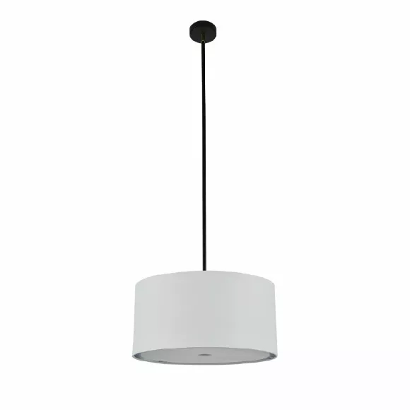 Подвесной светильник Escada Adagio 10186/1S, Черный, Белый, Металл Подвесной светильник Escada Adagio 10186/1S, Черный, Белый, Металл