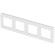 Рамка четырехместная Legrand Inspiria 673960