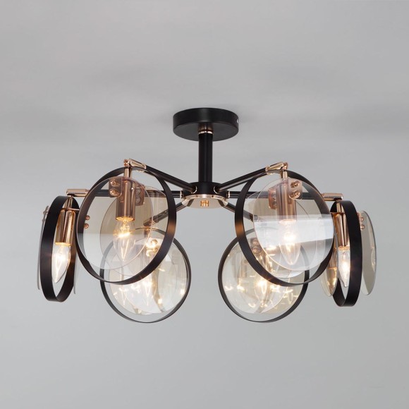 Потолочный светильник Eurosvet Gallo 70121/6 черный