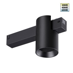 Трековый светодиодный светильник с переключателем цветовой темперетуры Novotech Port Vector 359954