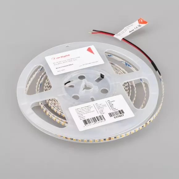 Светодиодная лента Arlight RT-A160-5mm 24V Warm3500 (9.6 W/m, IP20, 2835, 5m) 037807 Светодиодная лента Arlight RT-A160-5mm 24V Warm3500 (9.6 W/m, IP20, 2835, 5m) 037807
