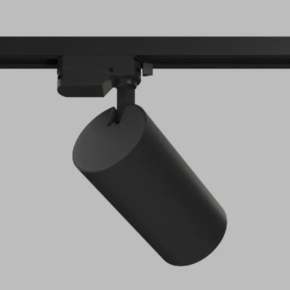 Трековый однофазный светильник Denkirs Solid Koper DK6455-BK, вид снизу