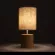 Настольная лампа Arte Lamp Jishui A5036LT-1BR, Коричневый, Бежевый, Дерево