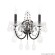 Бра Crystal Lux ODELIS AP2 BROWN