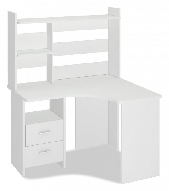 Стол компьютерный Домино Лайт СКЛ-Угл120+НКЛ-120 MER_SKL-Ugl120_NKL-120_BE_PRAV