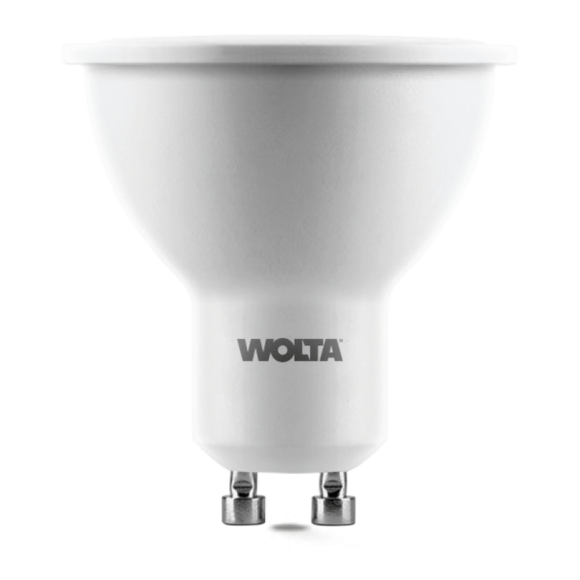 Светодиодная лампа WOLTA 5Вт 3000K GU10 матовая 25YPAR16-230-5GU10
