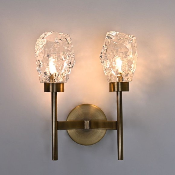 Бра Delight Collection BRWL7071-02 antique brass