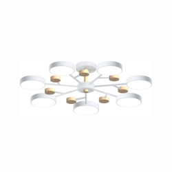 Люстра на штанге LED4U L3205-800 WH