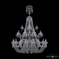 Подвесная люстра Bohemia Ivele Crystal 1409/20+10+5/530/XL-203/3d Ni