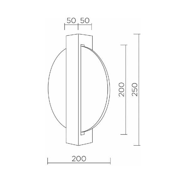 Настенный светильник LED4U L7366-2 BS